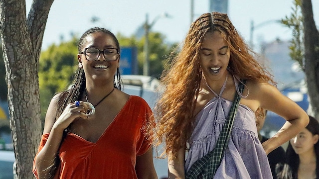 Sasha and Malia are based in Los Angeles, but make time for family trips with their parents