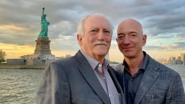 Jeff Bezos' tribute to his Cuban dad Miguel Bezos
