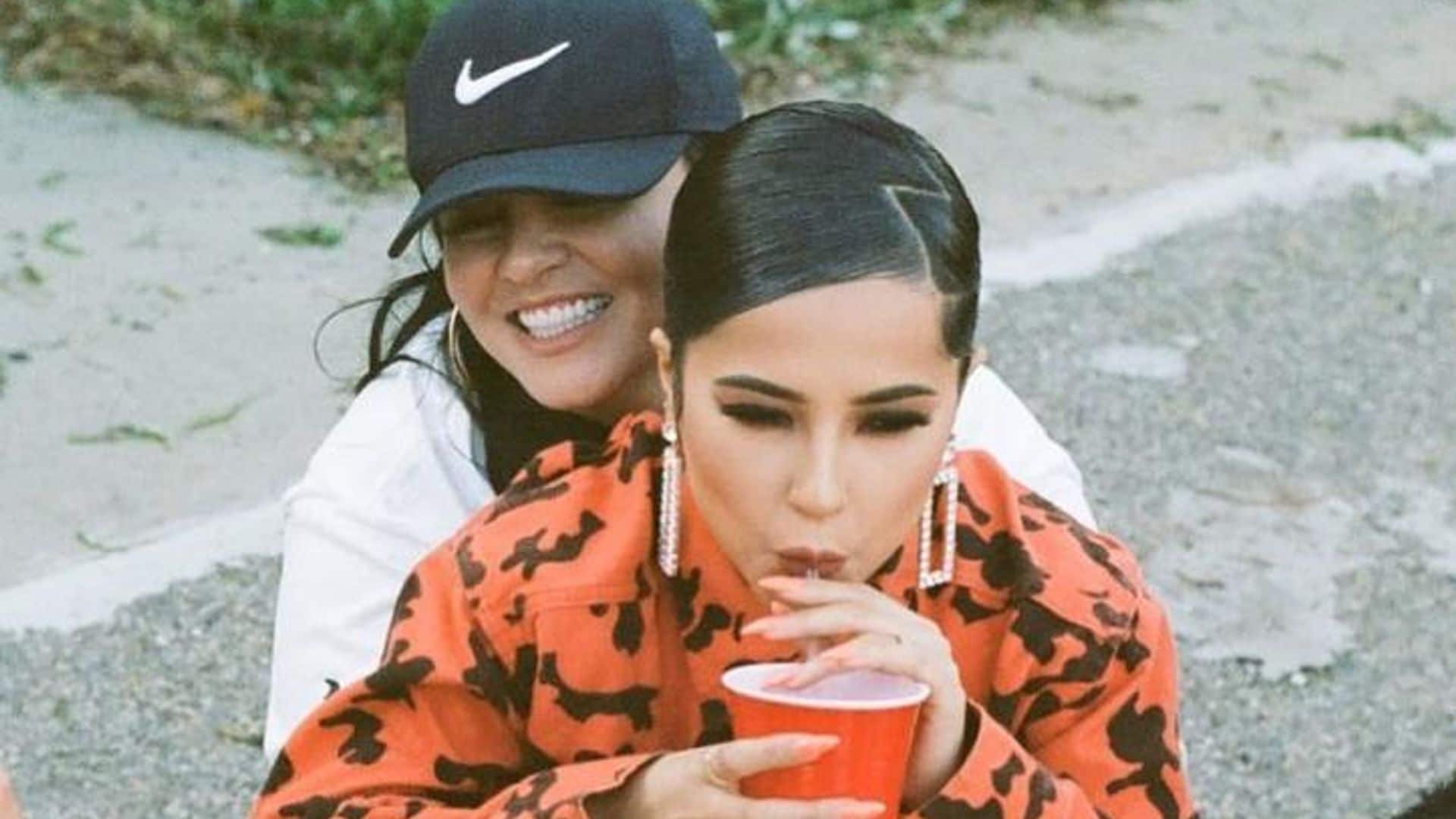 Becky G shares photo with her mother who looks like she could be her sister