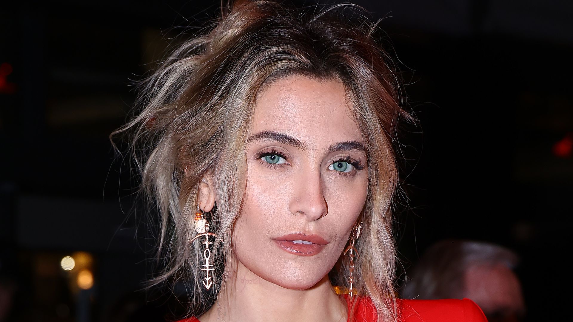  Paris Jackson attends the Stella McCartney Womenswear Spring/Summer 2026 show as part of Paris Fashion Week on September 30, 2025 