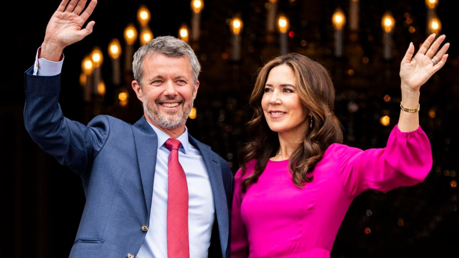 What King Frederik gave his wife Queen Mary on his first birthday as sovereign
