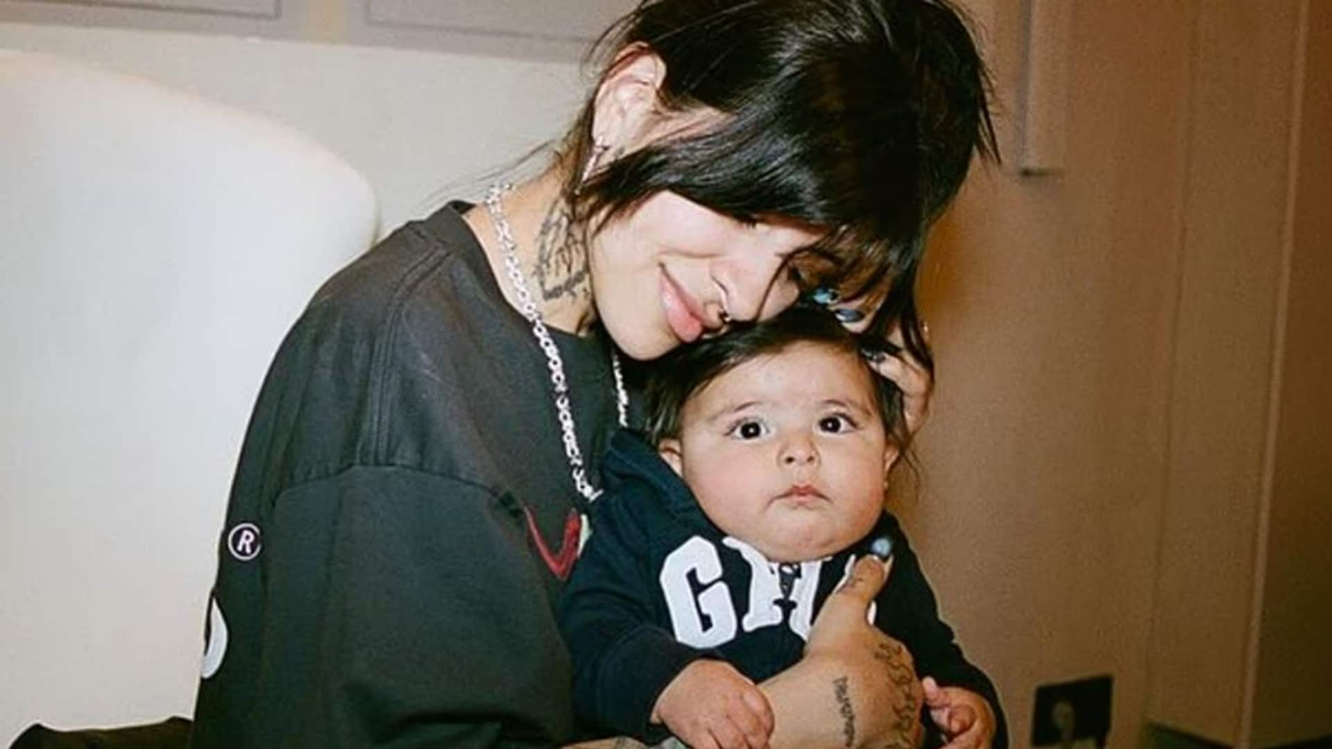 Cazzu reemerges with daughter Inti after Christian Nodal’s public apology