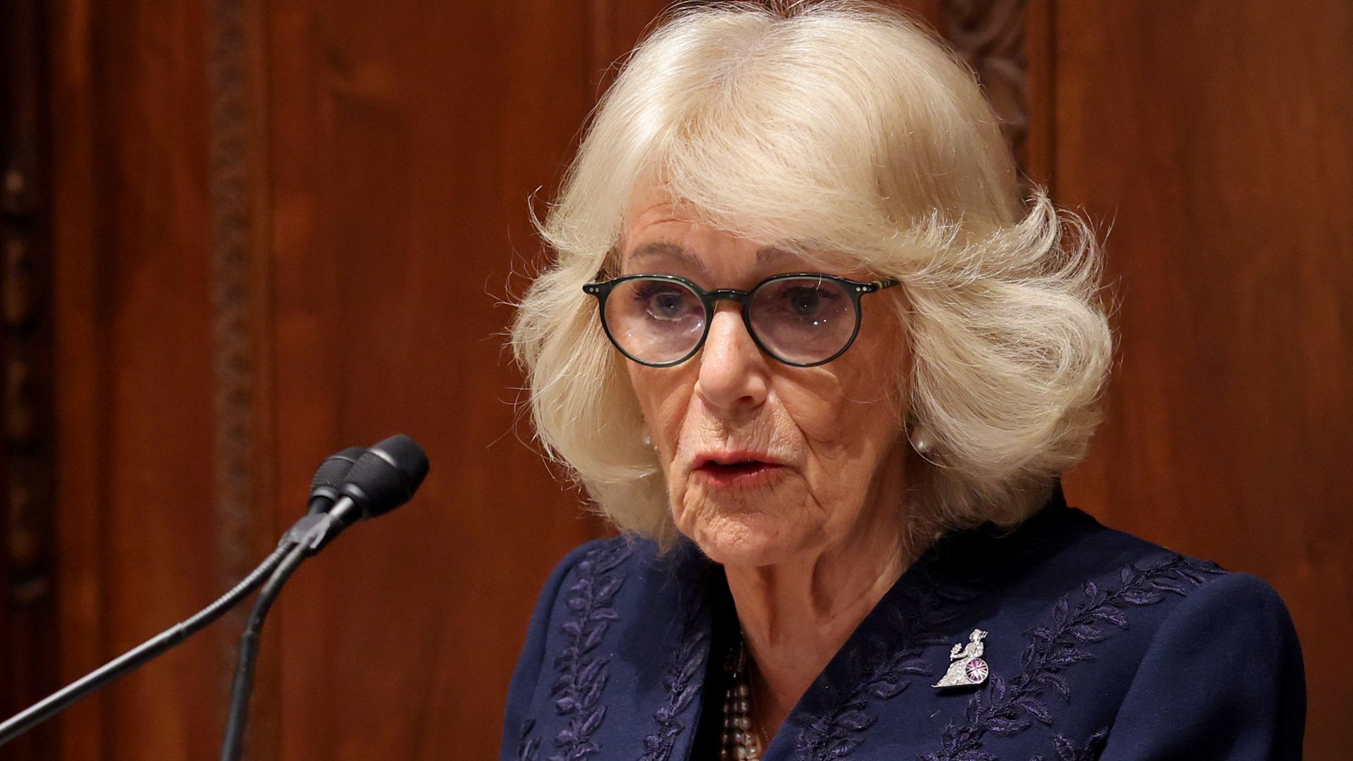 Queen Camilla meets Anna Wintour, Sarah Jessica Parker — and Winnie the Pooh — at the New York Public Library