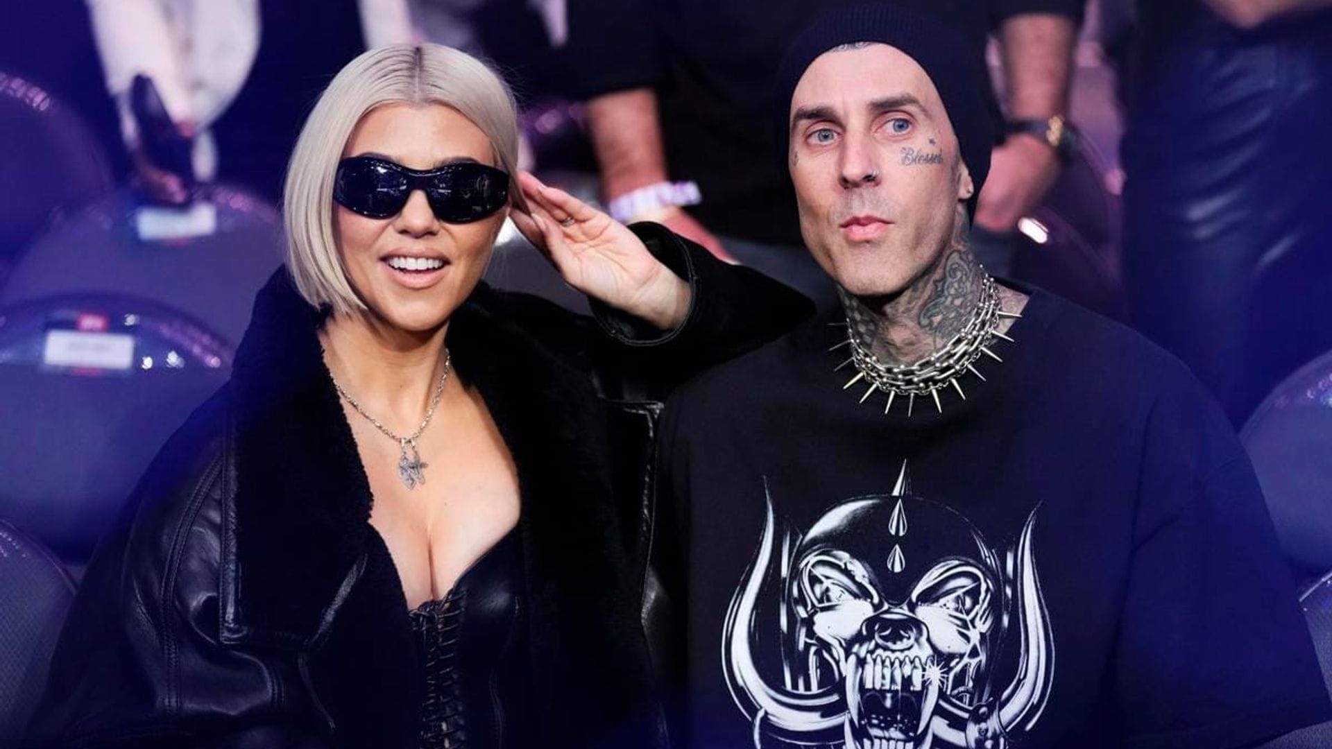 Kourtney Kardashian and Travis Barker take their baby to his first family trip