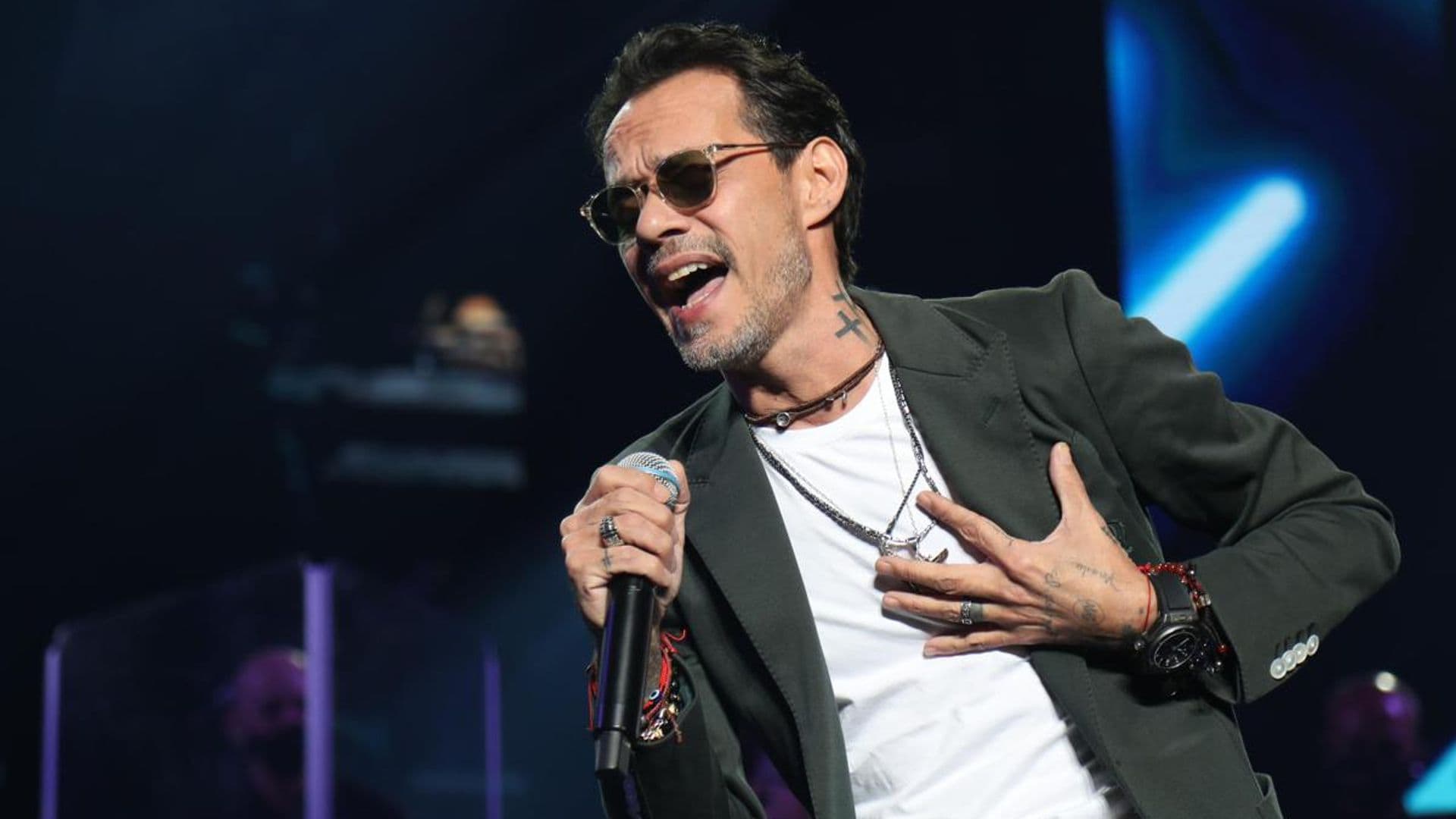 Marc Anthony cancels concert in Panama due to an injury