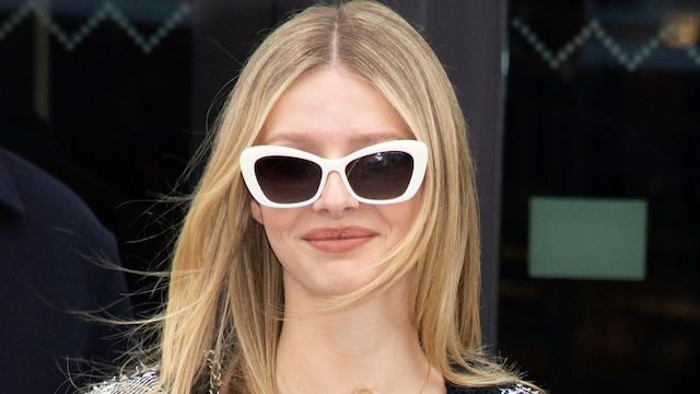 Apple Martin at the Chanel Fashion Show in Paris