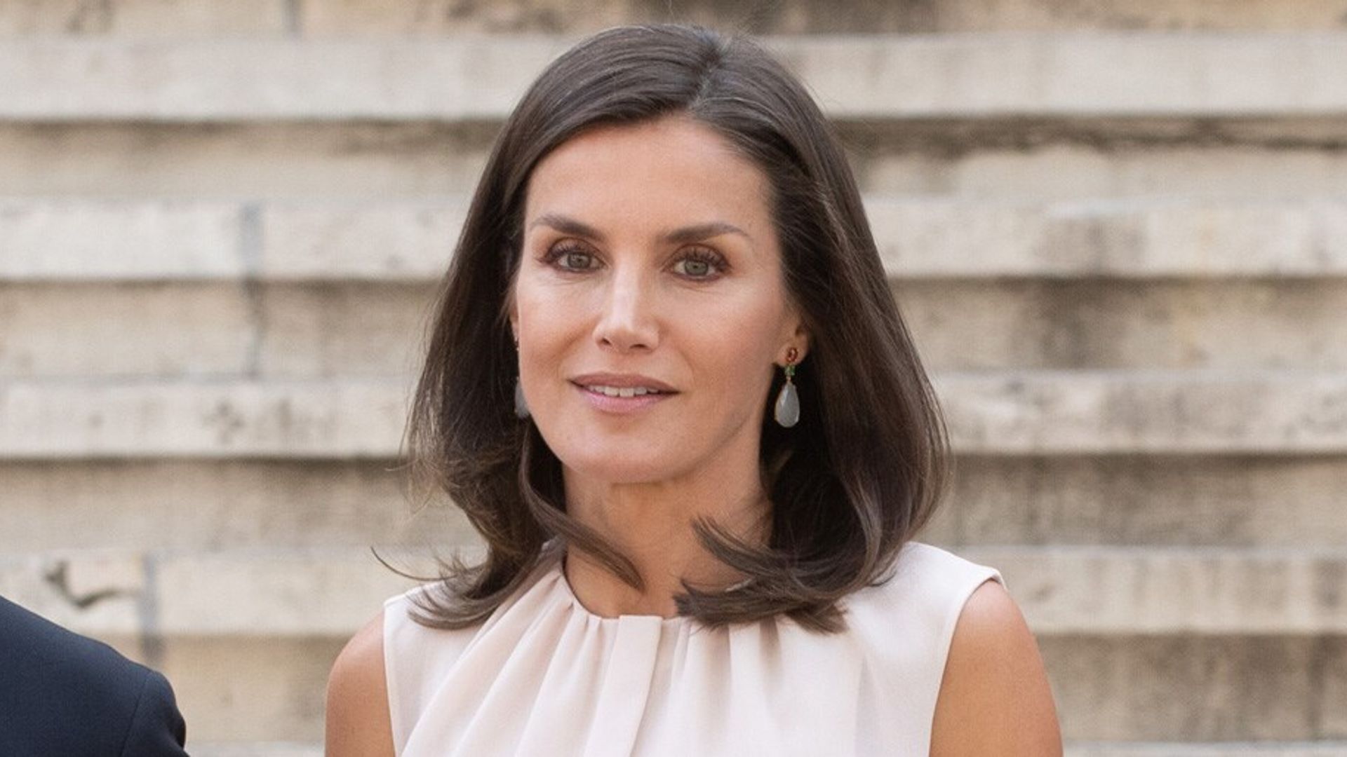 Queen Letizia does chic summer style with this fresh floral look