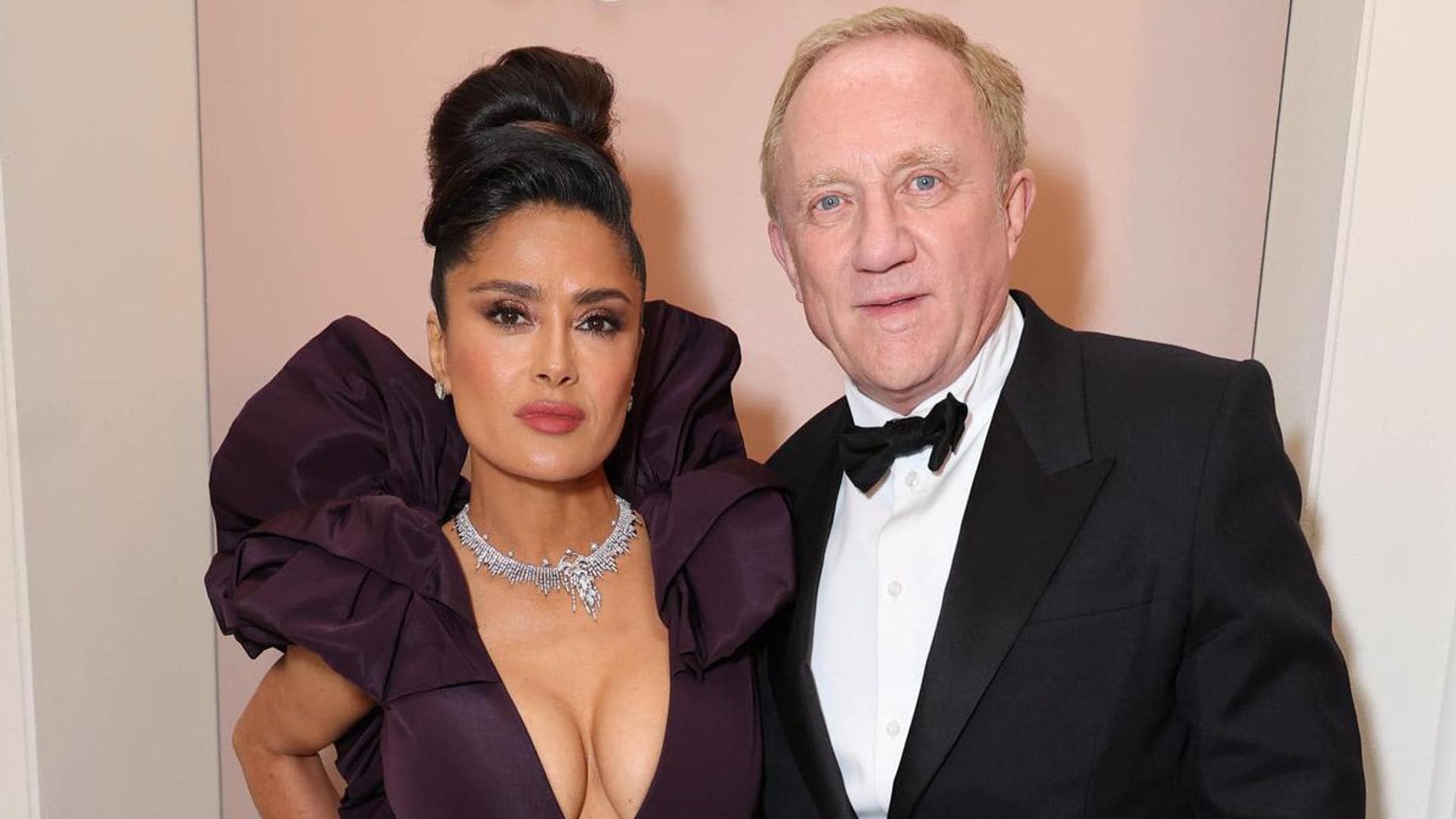 Salma Hayek celebrates François-Henri Pinault anniversary with a sweet post