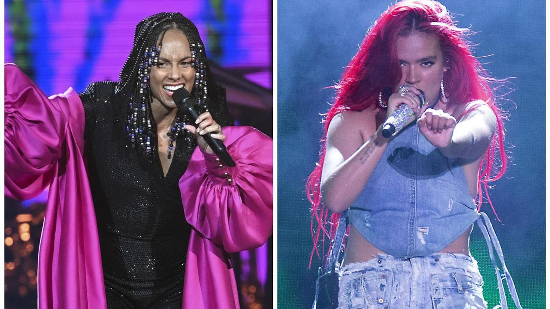 Alicia Keys invites Karol G to sing with her in Colombia