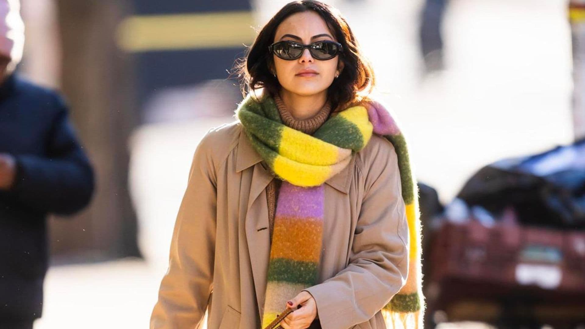 Camila Mendes indulges in Brazilian cuisine while talking about her new film