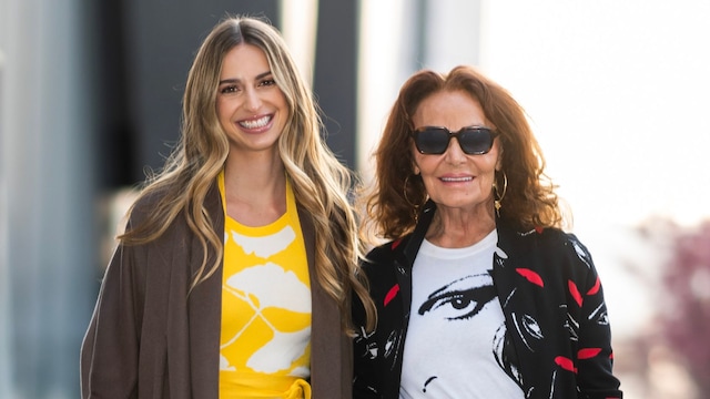 NEW YORK, NEW YORK - MARCH 14: Talita von Furstenberg (L) and Diane von Furstenberg attend a Diane von Furstenberg for Target event at The Shed on March 14, 2024 in New York City. (Photo by Gotham/GC Images)