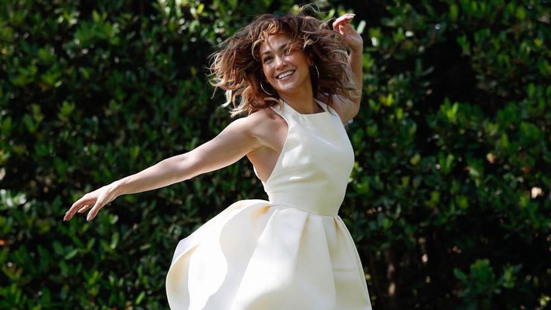 Jennifer Lopez jumps for joy as she shares simple daily exercise you can do to stay positive