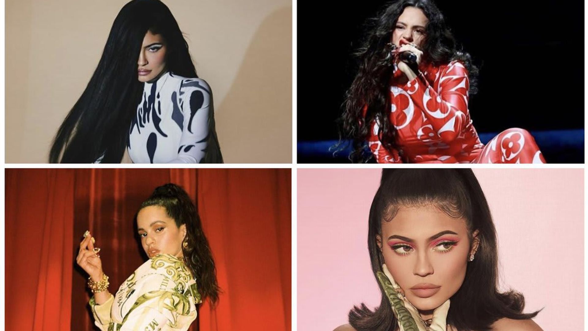 Kylie Jenner and Rosalía’s matching outfits: Who wore it best?