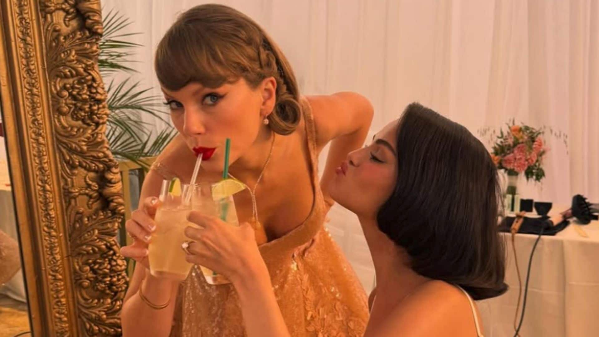 Taylor Swift shines in princess-like gown at Selena Gomez’s wedding in new photos