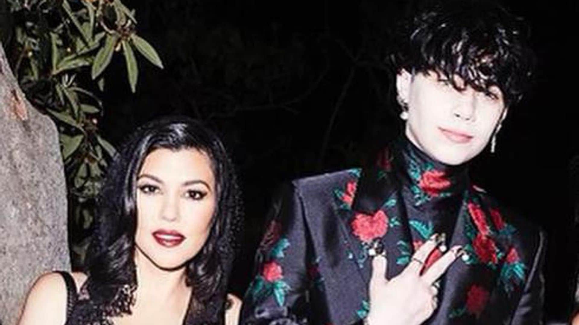 Kourtney Kardashian’s stepson Landon Barker says he loves her “so much”