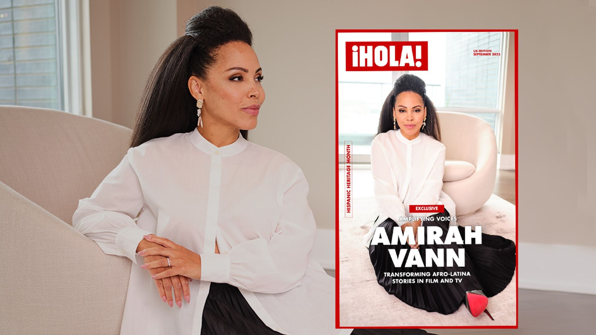 Amirah Vann is crafting a new era of Afro-Latina storytelling in Hollywood