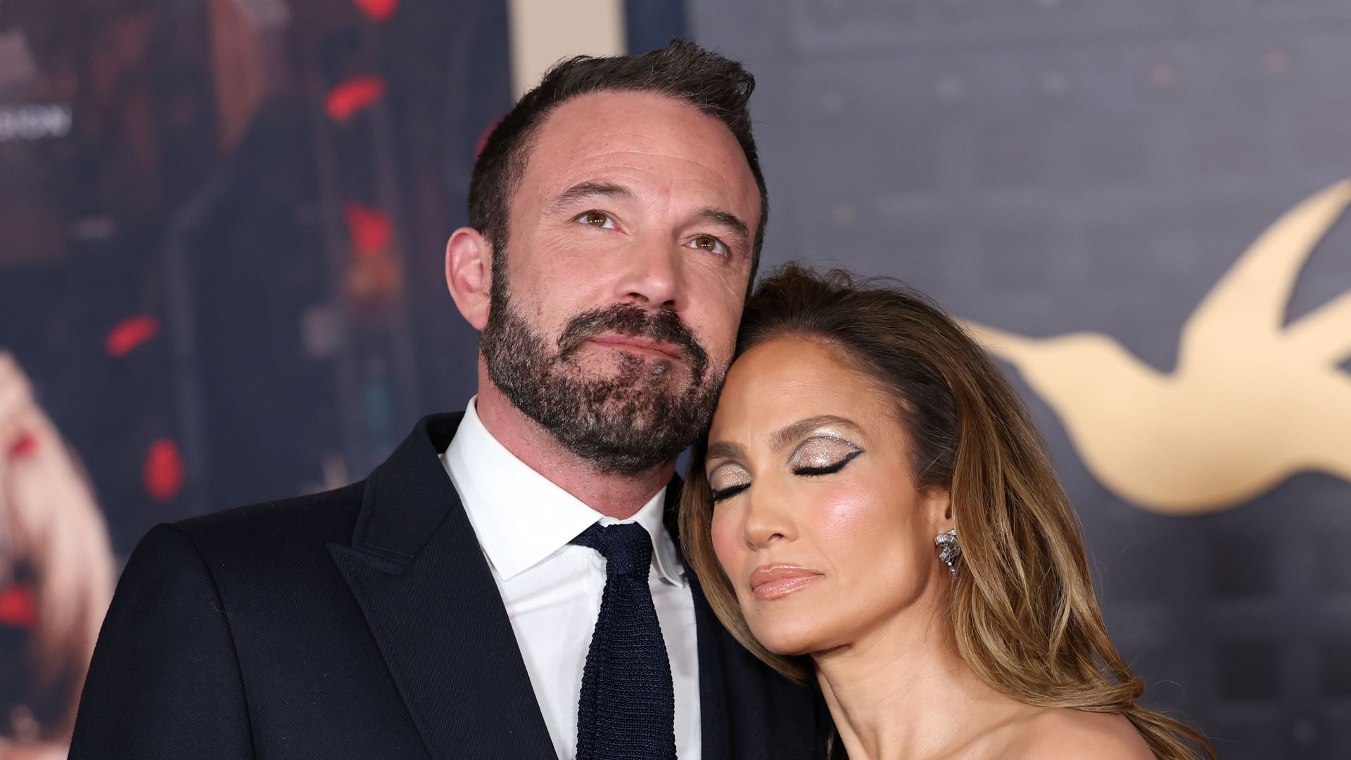  Ben Affleck and Jennifer Lopez attend the Los Angeles premiere of Amazon MGM Studios "This Is Me...Now: A Love Story" at Dolby Theatre on February 13, 2024 in Hollywood, California.