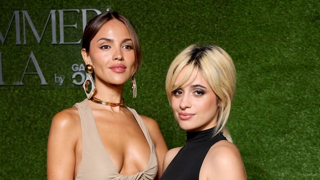Eiza Gonzalez Rivera and Camila Cabello attend the Summer Gala by Gala One at Golf Club Saint-Tropez on July 23, 2024, in Gassin, France. 