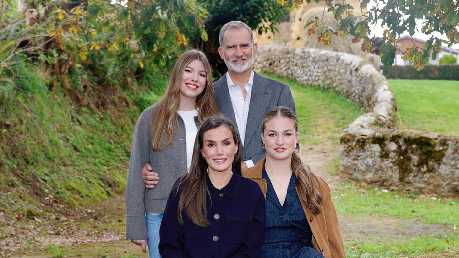 The Spanish royal family shares heartfelt moments and traditions in their 2025 holiday greetings