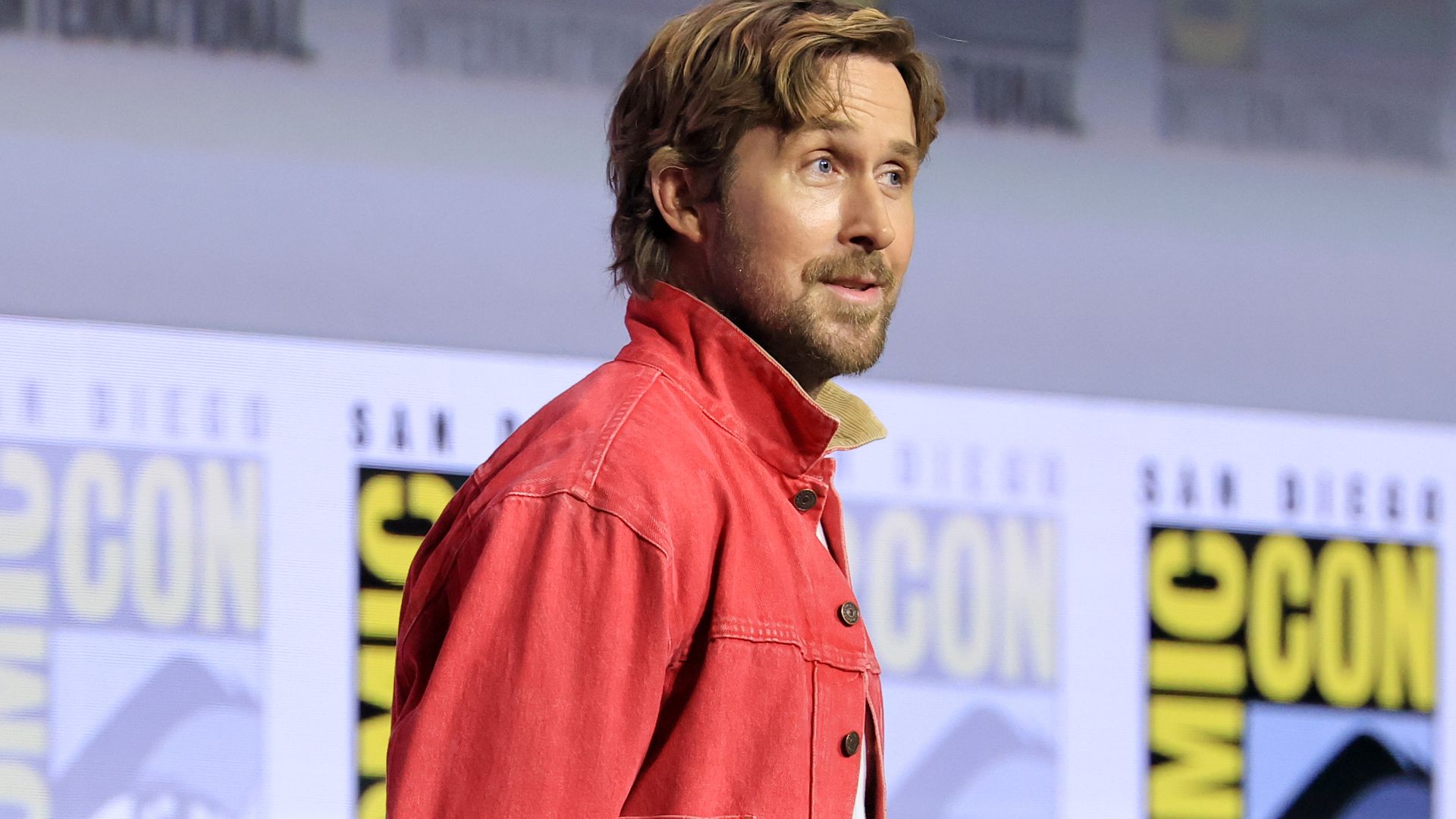 Ryan Gosling speaks onstage during the 2026 Comic-Con International: San Diego - Marvel Studios Hall H presentation at San Diego Convention Center on July 25, 2026 in San Diego, California. (Photo by Amy Sussman/Getty Images)