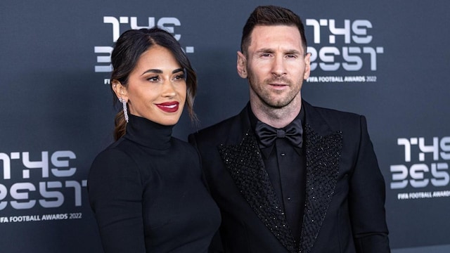 Antonella Roccuzzo et Lionel Messi
