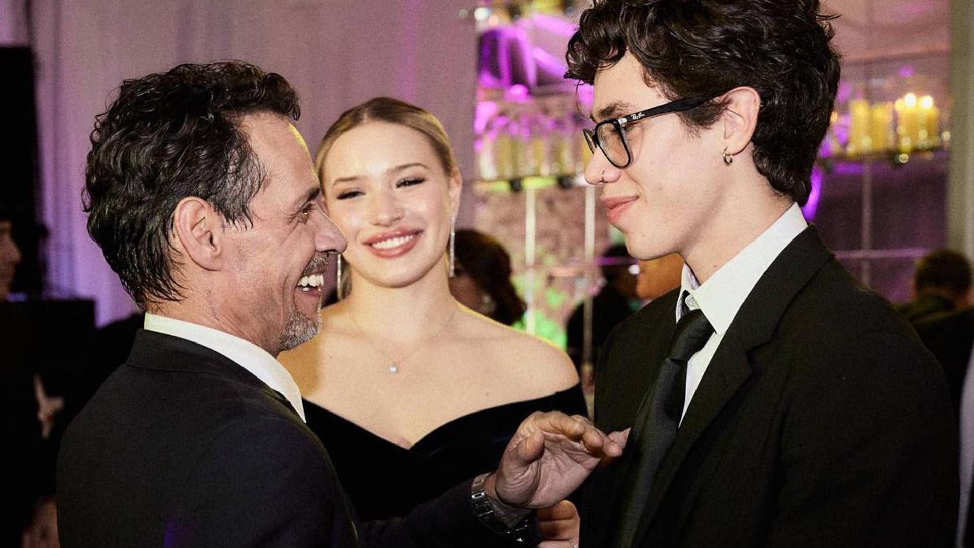 Marc Anthony’s son and his girlfriend share details of stunning wedding