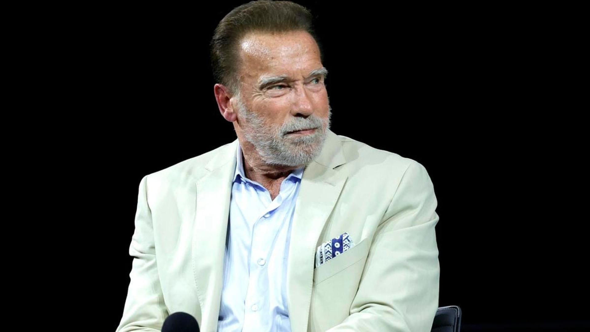 Arnold Schwarzenegger celebrates birthday with his pets, asks fans to ‘keep pumping’