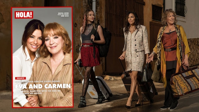 HOLA! Digital Cover Eva Longoria and Carmen Maura 