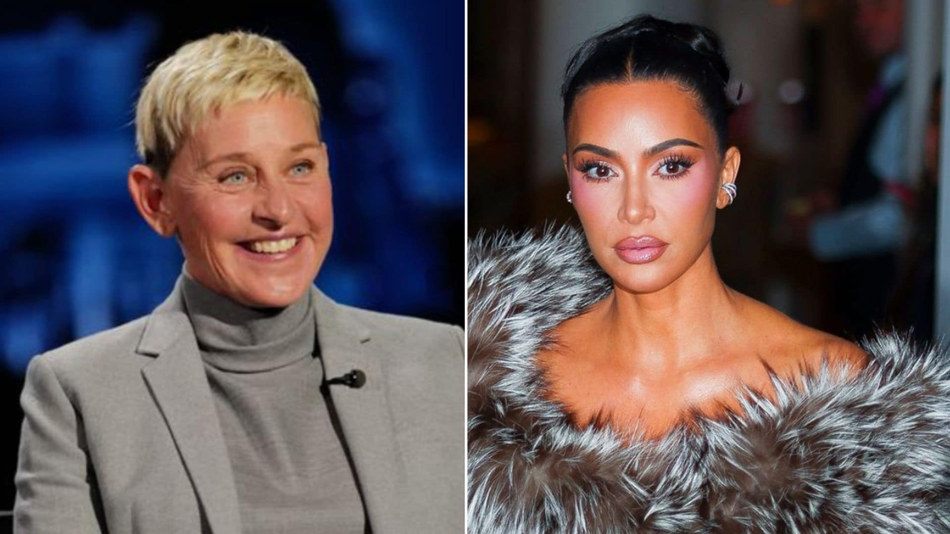 Kim Kardashian credits Ellen DeGeneres for quitting fur, addresses elephant Birkin scandal