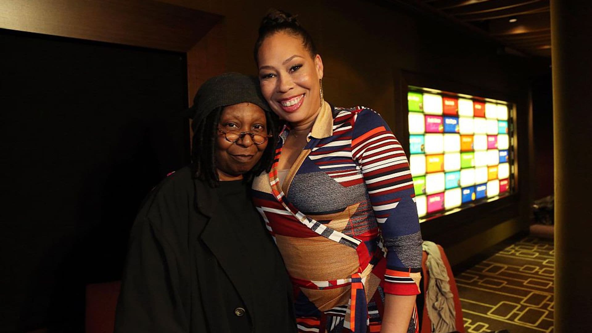 Whoopi Goldberg stuns on the red carpet in rare appearance with her daughter Alex Martin