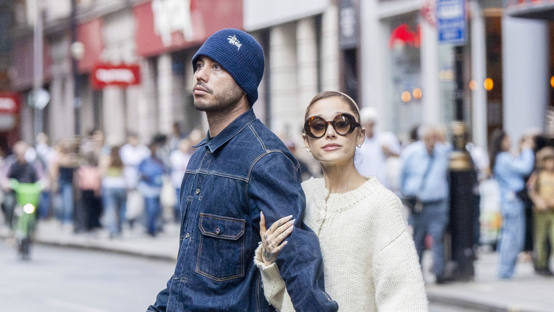 The pop superstar has since rekindled her romance with former boyfriend and backing dancer Ricky, whom she previously dated from 2015 to 2016.