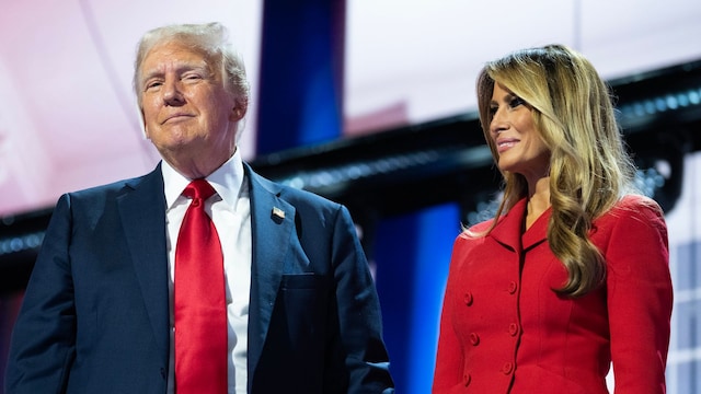 Melania and Donald Trump