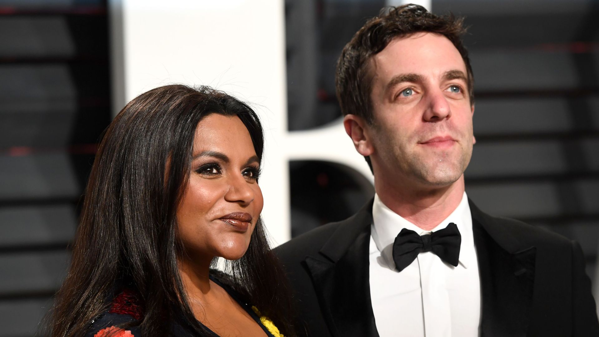 Mindy Kaling and BJ Novak (Photo by Tyler Boye/WWD/Penske Media via Getty Images) 