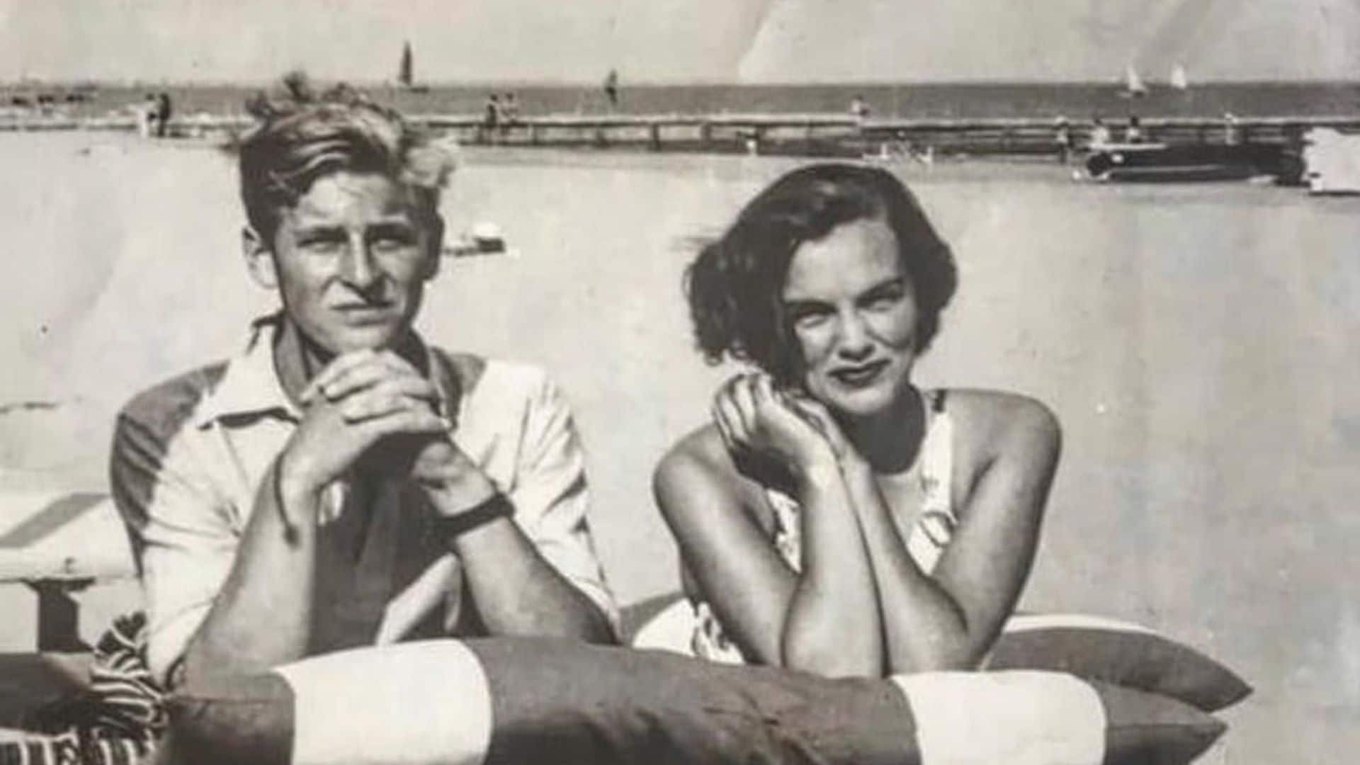 Cara and Poppy Delevingne share a pic of their grandma with a 17-year-old Prince Philip