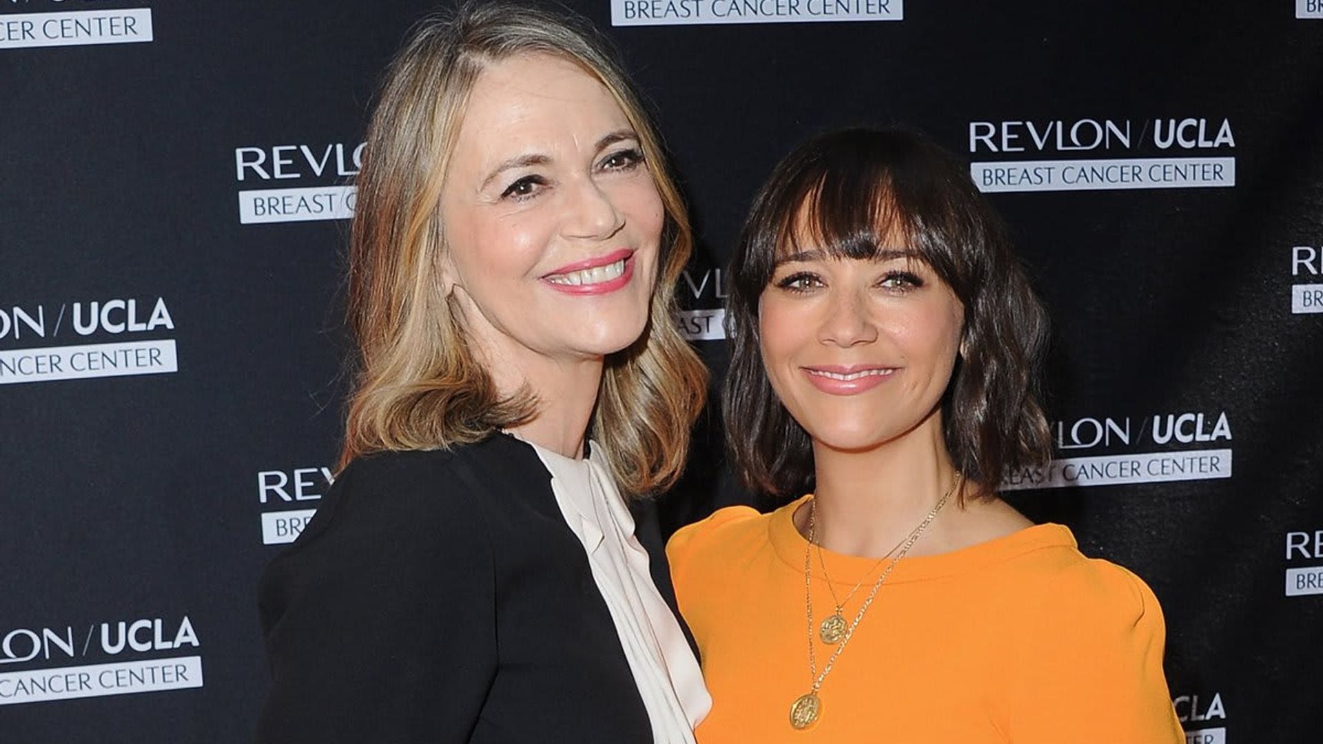 Rashida Jones talks losing mom Peggy Lipton just months after giving birth to son Isaiah