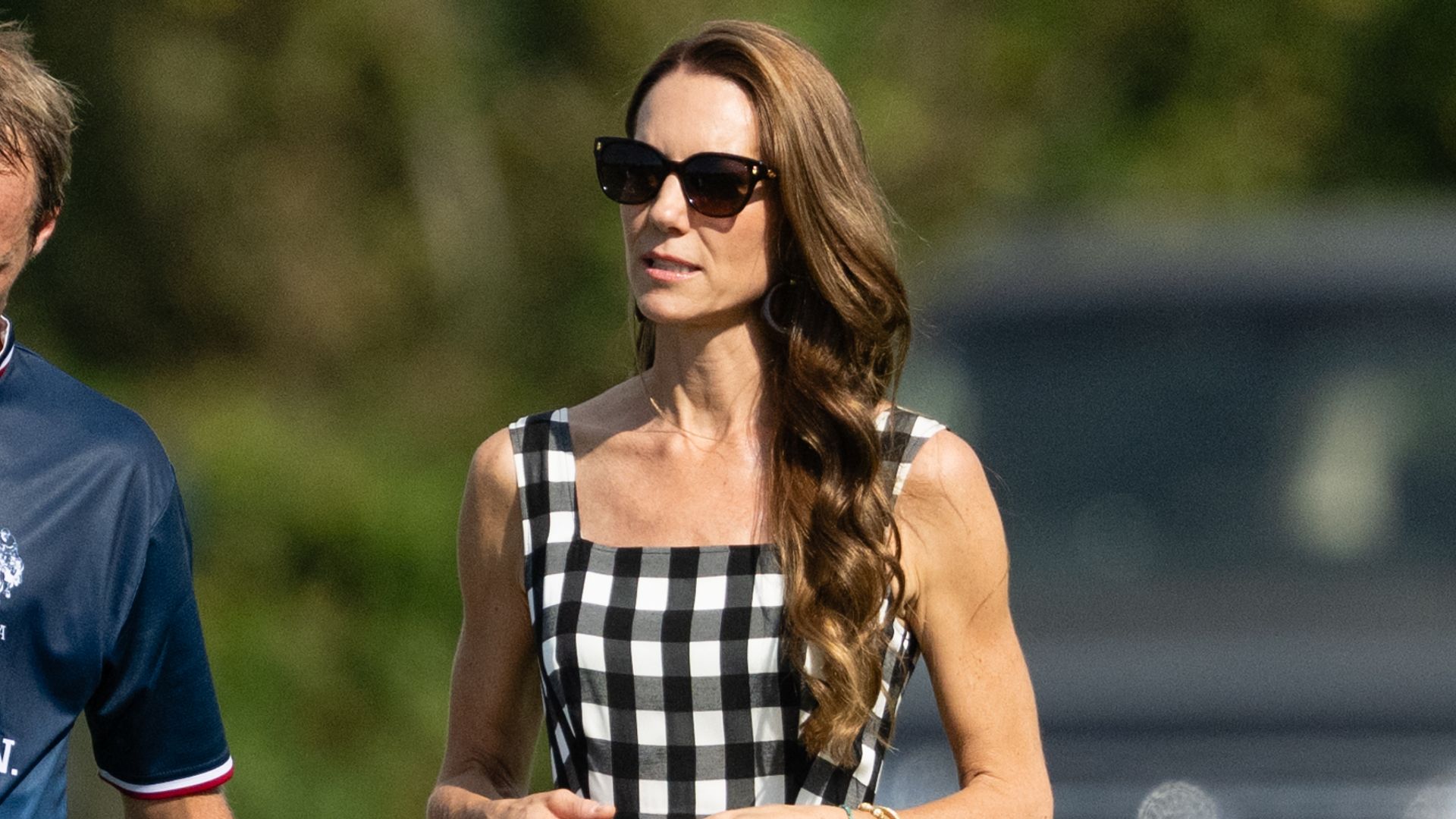Kate Middleton revives Princess Diana's iconic gingham style at the Royal Charity Polo