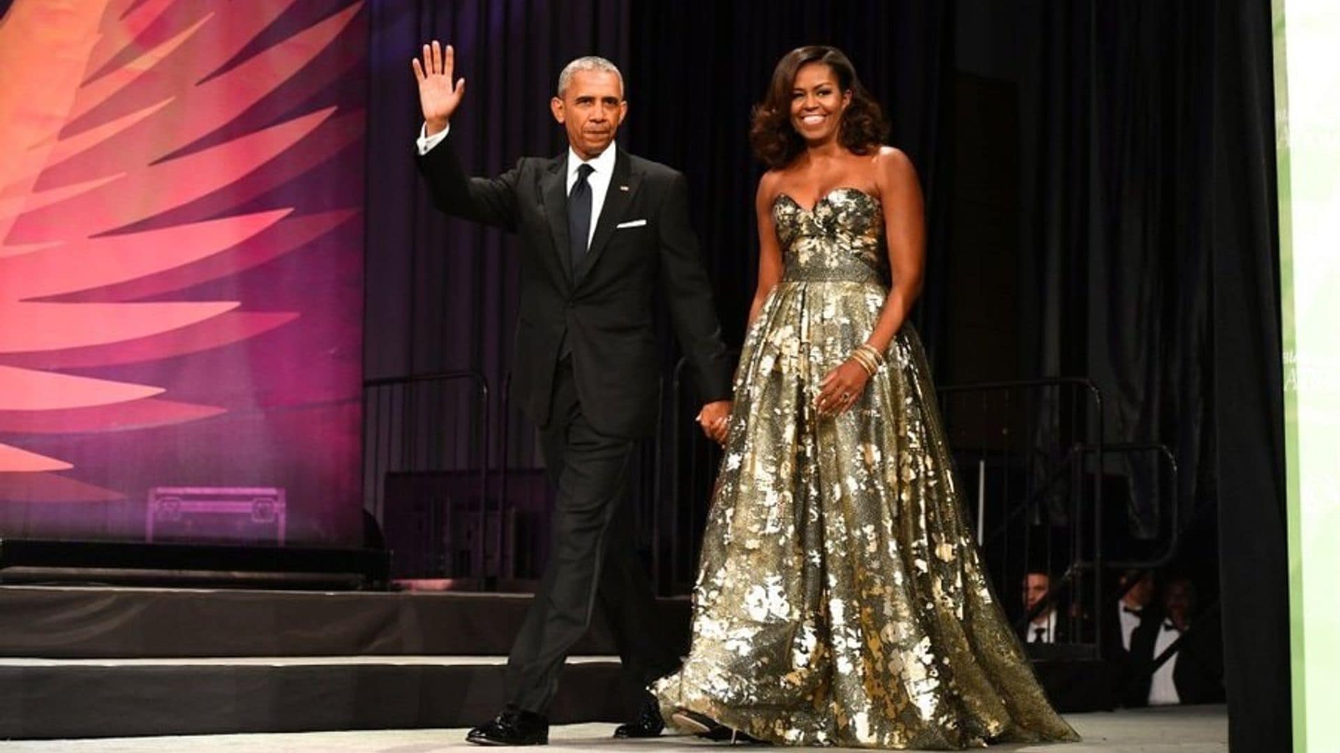 Celebrity week in photos: Michelle Obama has a golden moment in Washington, D.C. and more