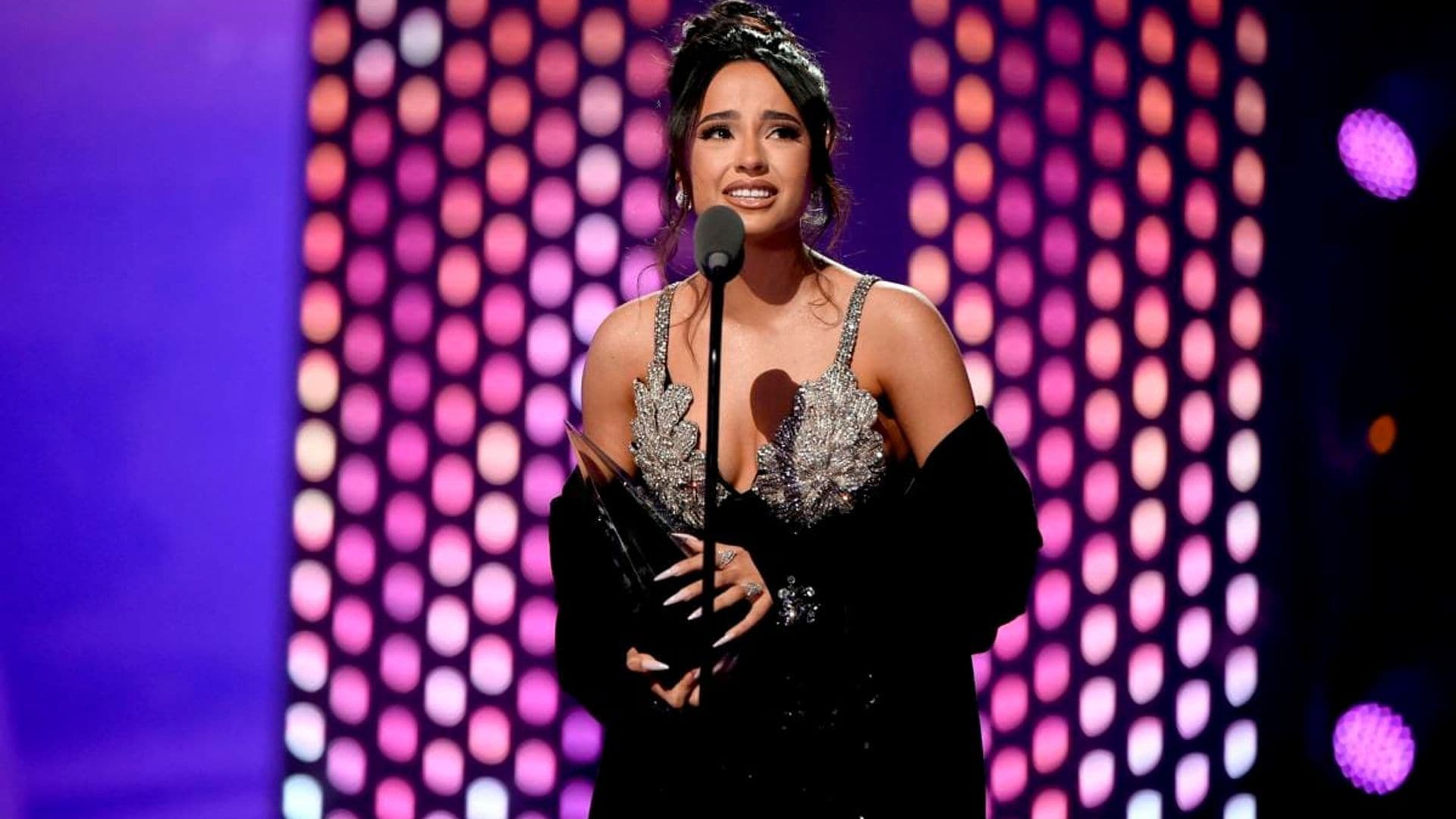 Becky G’s heartfelt acceptance speech at the Latin American Music Awards