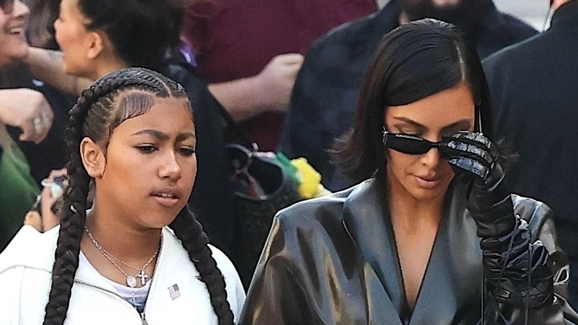 What Kim Kardashian was doing while Ye and Bianca Censori made waves at the GRAMMYS