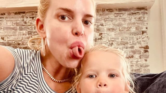 Jessica Simpson and daughter Birdie Mae