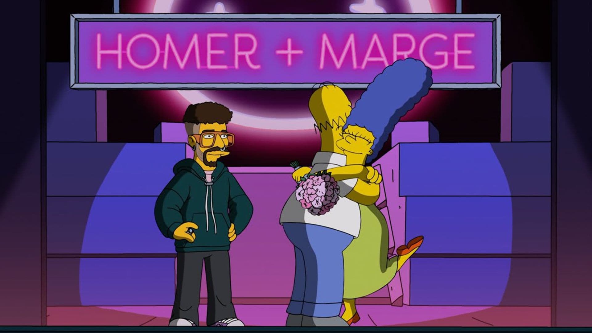 Bad Bunny plays matchmaker for Homer and Marge Simpson in new “Te Deseo lo Mejor” video