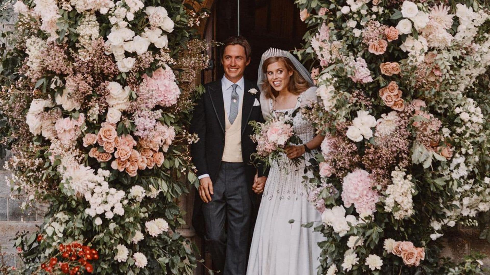 Princess Beatrice releases private royal wedding photos