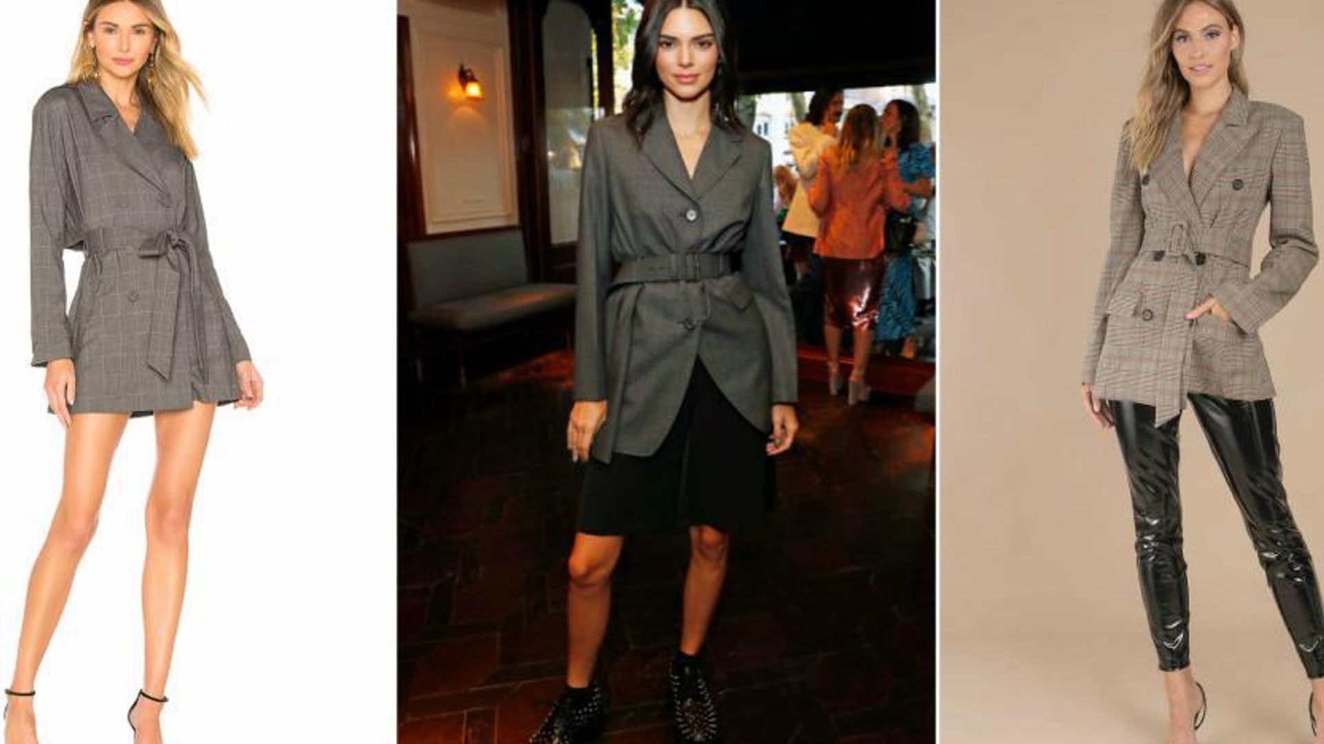 Copy Kendall Jenner with these oversize blazers this fall