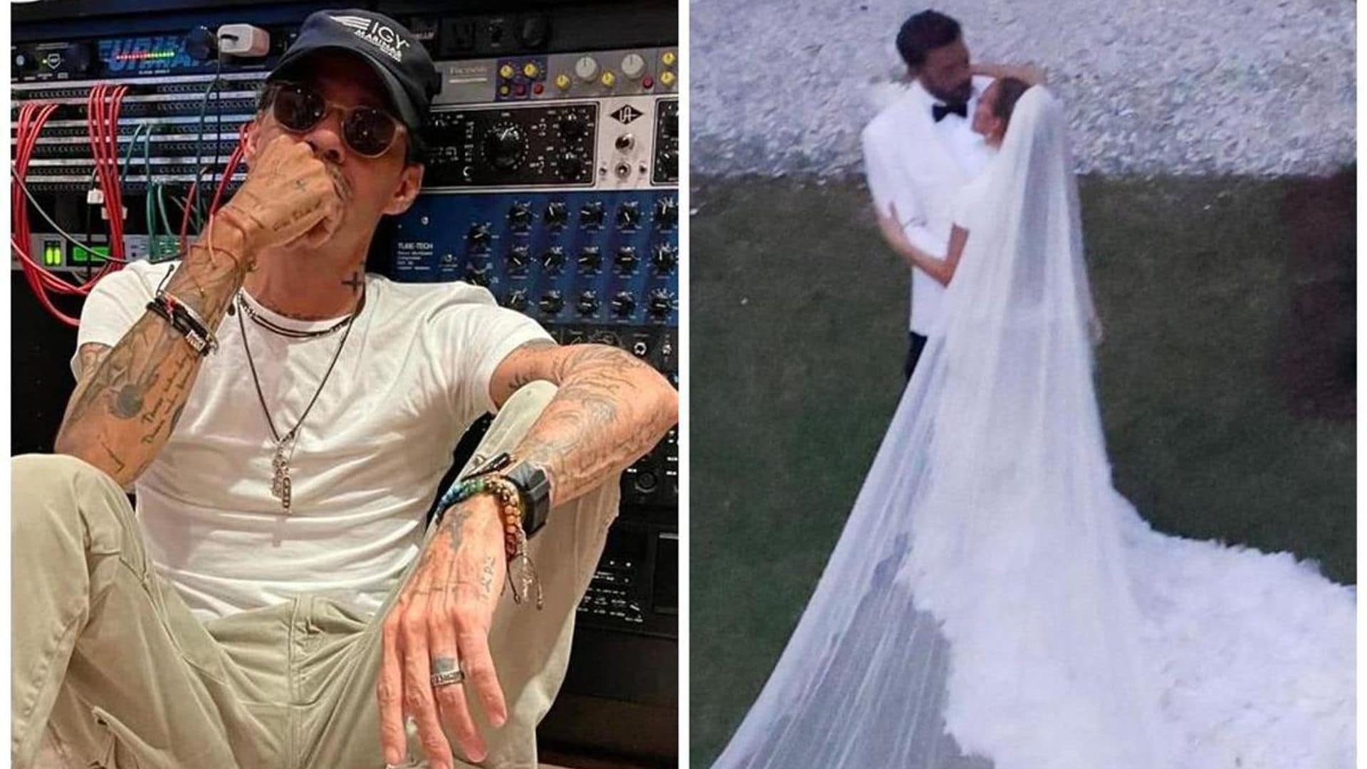 What was Marc Anthony doing while JLo married Ben Affleck?