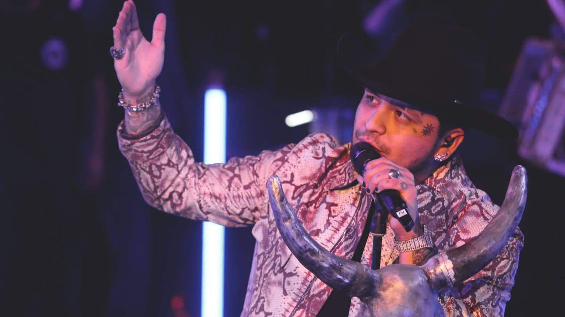 Christian Nodal takes to Instagram Live to air out issues with his label
