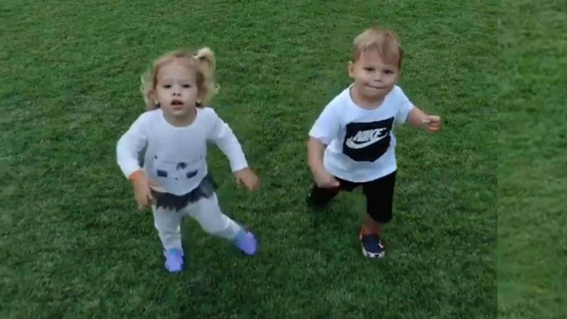 Anna Kournikova shares adorable video of her and Enrique Iglesias' twins