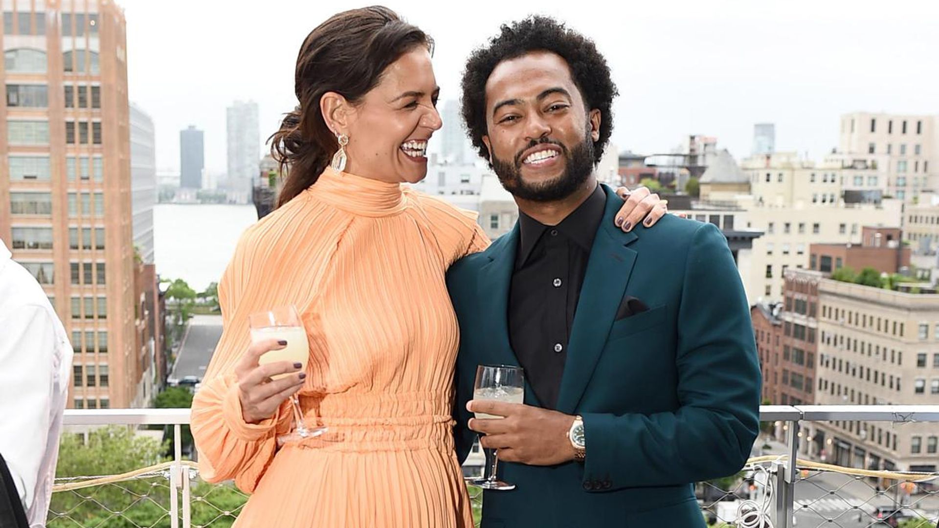 Did Katie Holmes introduce Suri to her boyfriend Bobby Wooten III?