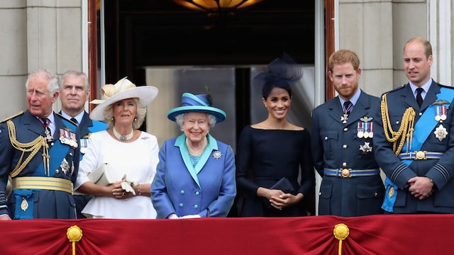 The line of succession updated on British royal family's website