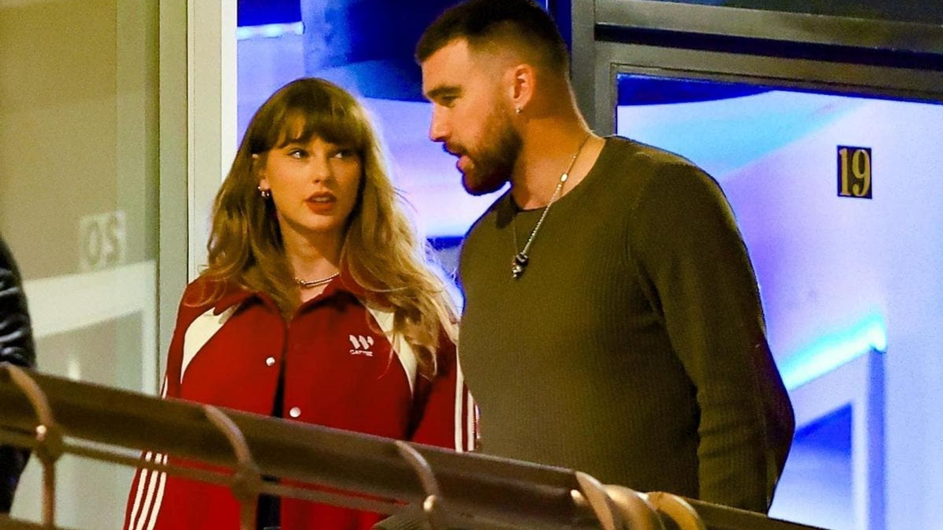 Taylor Swift’s outfits for romantic Las Vegas getaway include sparkly minidress and leather ensemble