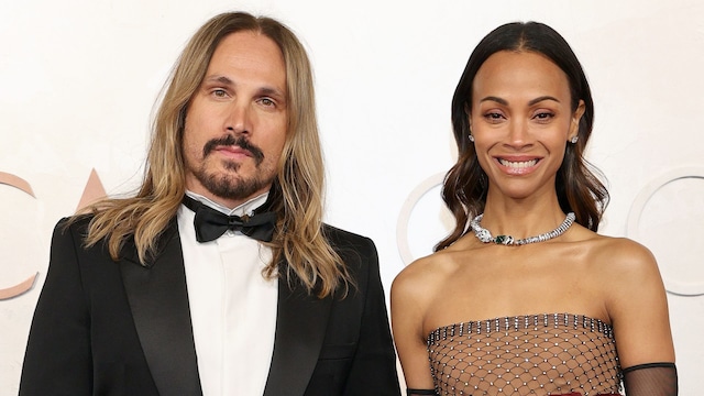 Zoe Saldaña and Marco Perego go on a stylish double date night with friends